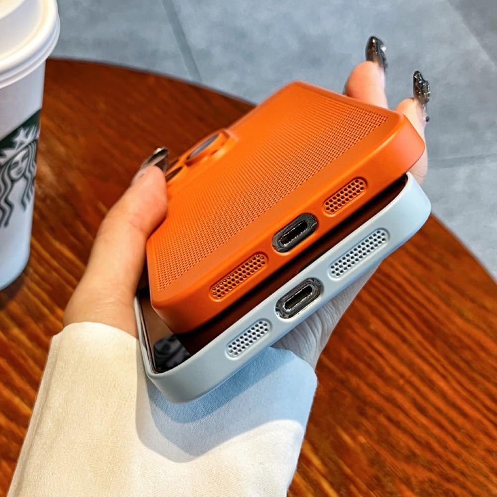 Amazon.co.jp: 冷却メッシュケース iPhone 15 14 13 12 11 Pro Max XS